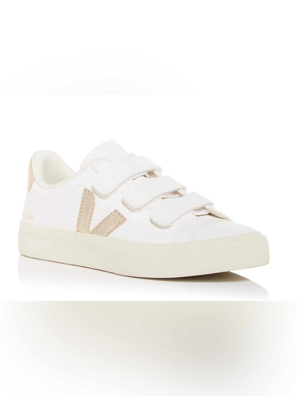 Veja Women's Recife Low Top Sneakers White Platine Size 5